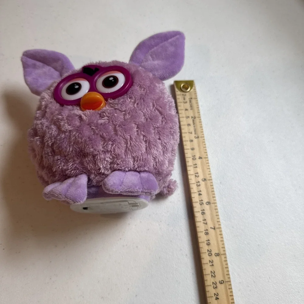 2005 Hasbro Tiger Electronics Purple Furby‎ Plush Toy Tested Works